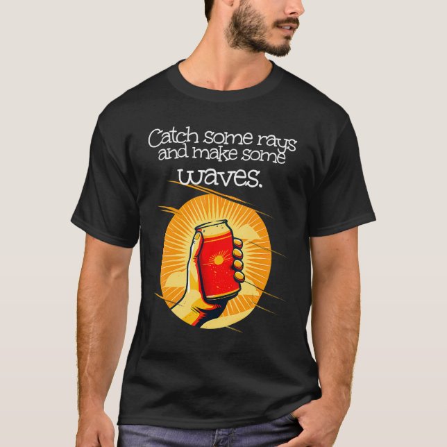 Cool soft drink Can for catching some rays T-Shirt (Vorderseite)