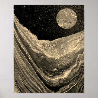 Cool space poster, sci-fi poster