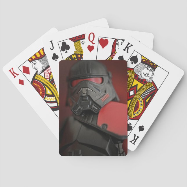 Cool Space Sci-Fi Toy Fotografy Spielkarten (Rückseite)