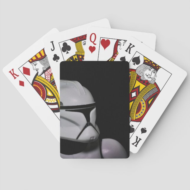 Cool Space Sci-Fi Toy Fotografy Spielkarten (Rückseite)