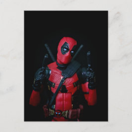 Cool-Spielzeug-Fotografie Anti-Helden-Design Feiertagspostkarte