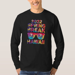 Cool Spring Break 2022 Hawaii Sonnenbrille & Palm T-Shirt