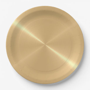 Cool Stainless Steel Metal #37 Pappteller