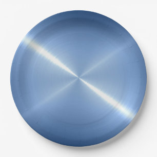 Cool Stainless Steel Metal #57 Pappteller