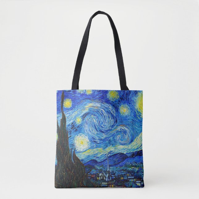 Cool Starry Night Vincent Van Gogh Gemälde (Vorderseite)