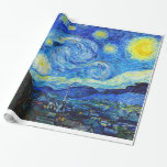 Cool Starry Night Vincent Van Gogh Gemälde ART Geschenkpapier<br><div class="desc">cool,  sternig,  nacht,  vincent,  van,  gogh,  painting,  old,  master,  master,  master,  fine,  retored,  impressionismus,  schmerzen,  lebhaft,  gesättigt,  farbe,  schön,  schön,  schön,  Qualität,  hoch,  Auflösung,  Landschaft,  Landschaft,  Post,  Dekoration,  Stern</div>