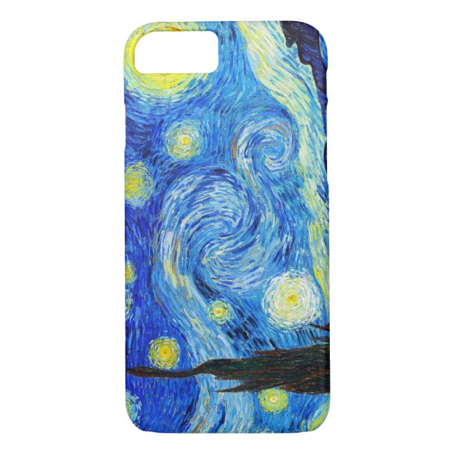 Cool Starry Night Vincent Van Gogh Gemälde Case-Mate iPhone Hülle (Rückseite)