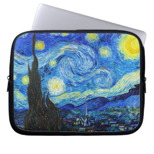 Cool Starry Night Vincent Van Gogh Gemälde Laptopschutzhülle