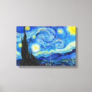 Cool Starry Night Vincent Van Gogh Gemälde Leinwanddruck