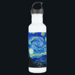 Cool Starry Night Vincent Van Gogh Gemälde Trinkflasche<br><div class="desc">Starry Night by Vincent Van Gogh Gemälde coole alte Meisterwerk kunst fein retored impressionism Schmerz Gemälde lebendige gesättigte Farbe schöne schöne schöne hohe Qualität Hochauflösende Landschaft Kunst Postverzierung</div>