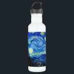 Cool Starry Night Vincent Van Gogh Gemälde Trinkflasche<br><div class="desc">Starry Night by Vincent Van Gogh Gemälde coole alte Meisterwerk kunst fein retored impressionism Schmerz Gemälde lebendige gesättigte Farbe schöne schöne schöne hohe Qualität Hochauflösende Landschaft Kunst Postverzierung</div>