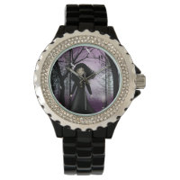 Cool Steampunk Goth Girl Ladys Watch