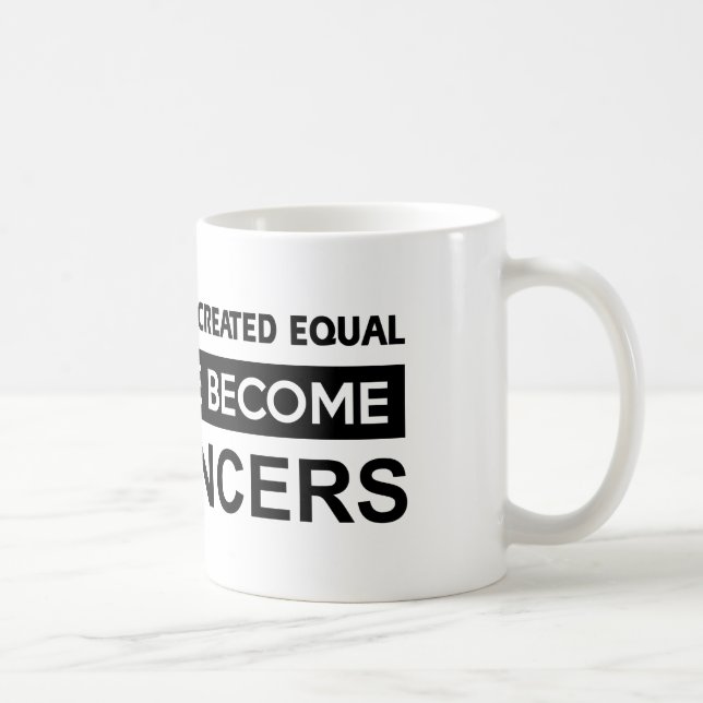 Cool stechen Sie Tanzenentwürfe an Kaffeetasse (Rechts)