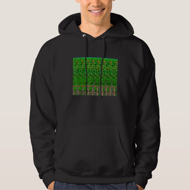 Cool Stereogram The Hidden  Illustration Graphic Hoodie (Vorderseite)