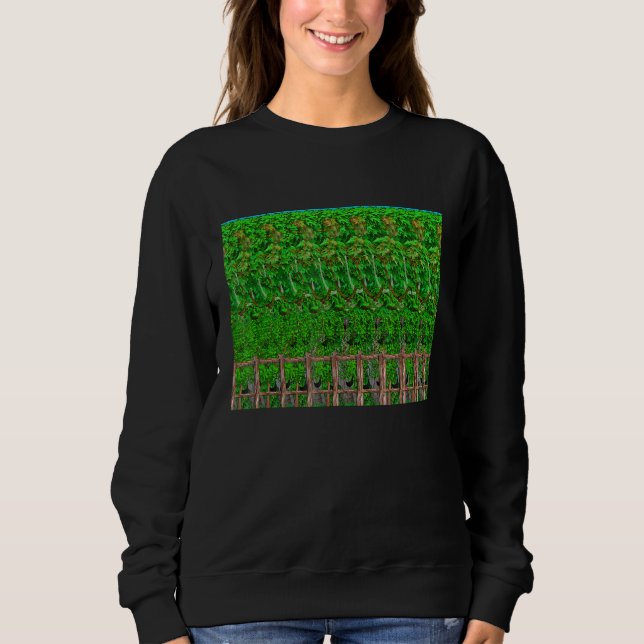 Cool Stereogram The Hidden  Illustration Graphic Sweatshirt (Vorderseite)