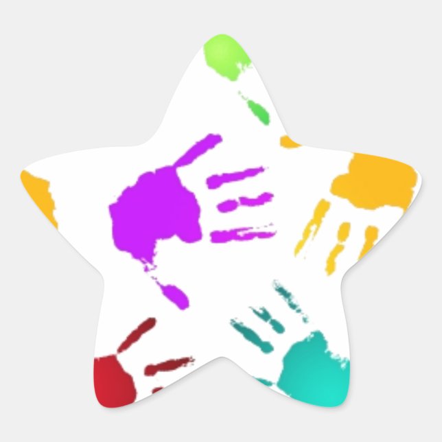 cool Stern-Aufkleber (Vorderseite)