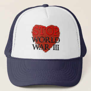 Cool Stopp War Hat! Truckerkappe