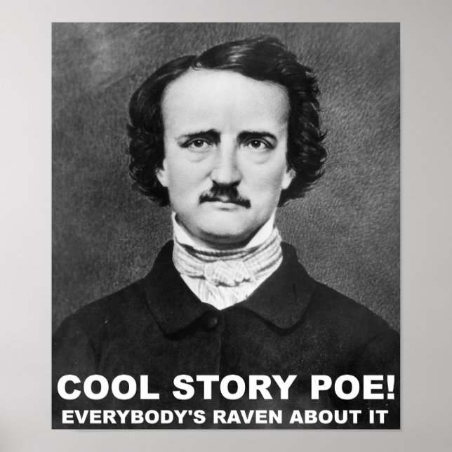 Cool Story Poe Funny Poster (Vorne)
