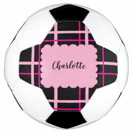 Cool Striped Pattern Fußball