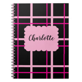 Cool Striped Pattern Notizblock