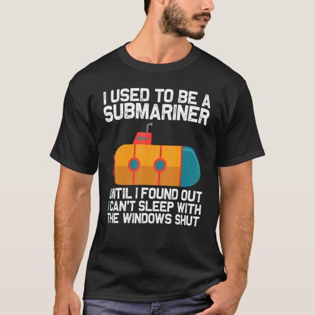 Cool Submarine For Men Women Sea Veteran Submarine T-Shirt (Vorderseite)