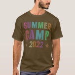Cool SUMMER CAMP 2022 for Friends & Mates to Sign  T-Shirt<br><div class="desc">Cool SUMMER CAMP 2022 for Friends & Mates to Sign Autographs  .</div>