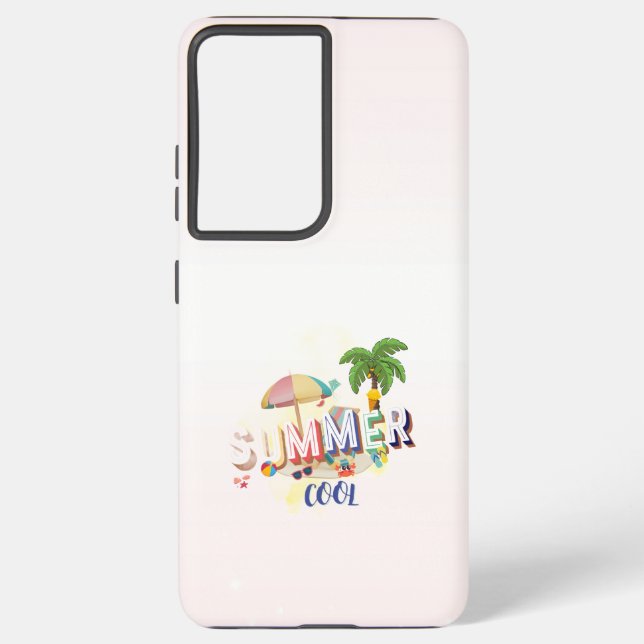 Cool Summer phone case Samsung Galaxy Hülle (Rückseite)