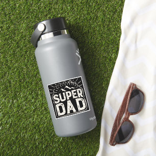 Cool Super Vater Vinyl Cut Sticker
