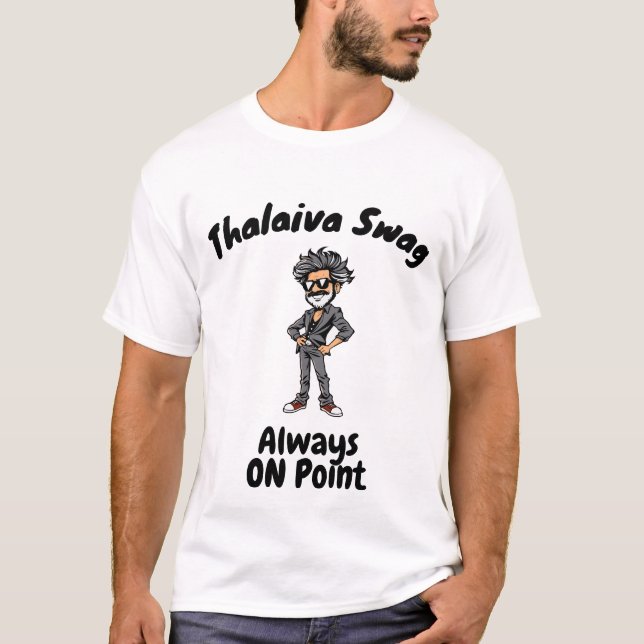 Cool Superstar Rajnikanth T-Shirt (Vorderseite)