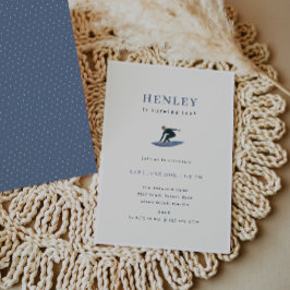 Cool Surfer Thema Geburtstagsparty Einladung