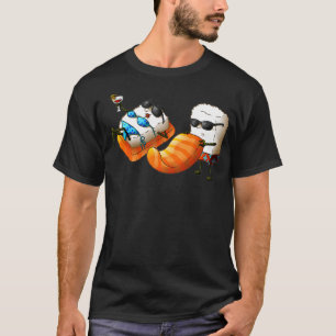 Cool Sushi Sunbaden Funny Japanischer Feinschmecke T-Shirt