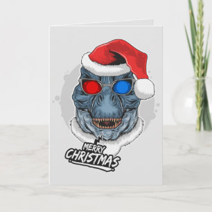 Cool T-Rex Weihnachten