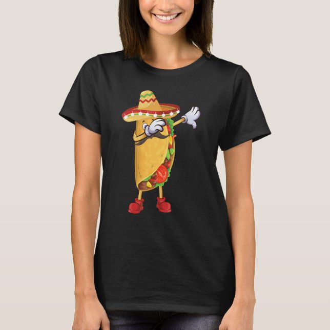 Cool Taco For Men Women Cinco De Mayo Fiesta Mexic T-Shirt (Vorderseite)