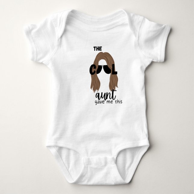Cool Tante Baby Bodysuit Baby Strampler (Vorderseite)