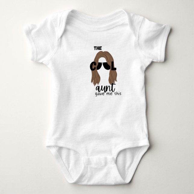 Cool Tante Baby Bodysuit Strampler (Vorderseite)