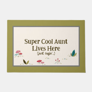 Cool Tante Funny Custom Fußmatte