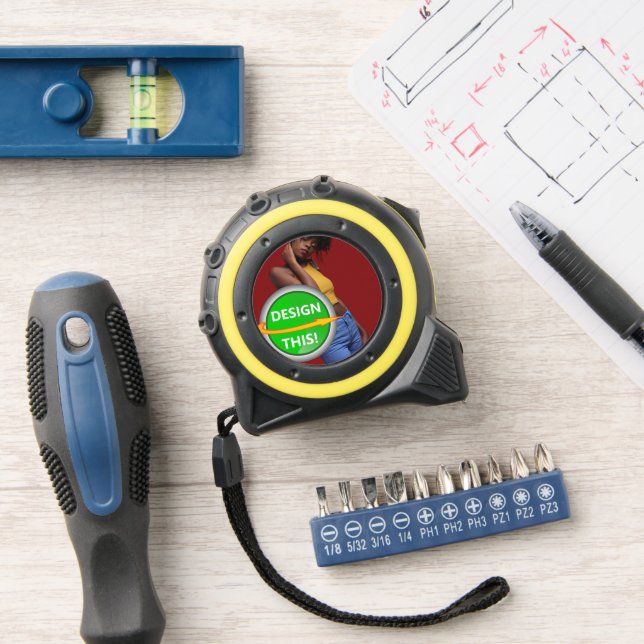 COOL! Tape Measure - Gelb - Custom Maßband (Werkstatt)