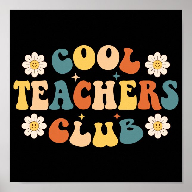 Cool Teacher Club Poster (Vorne)