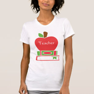 Cool Teacher Red Apple Books T-Shirt