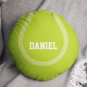 Cool Tennis Ball Rundes Kissen