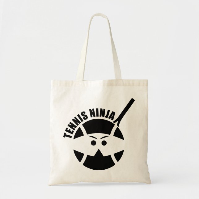 Cool Tennis ninja! Tragetasche (Vorne)