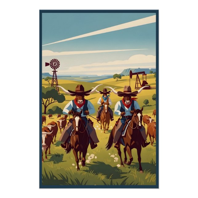 Cool Texas Poster (Vorderseite)