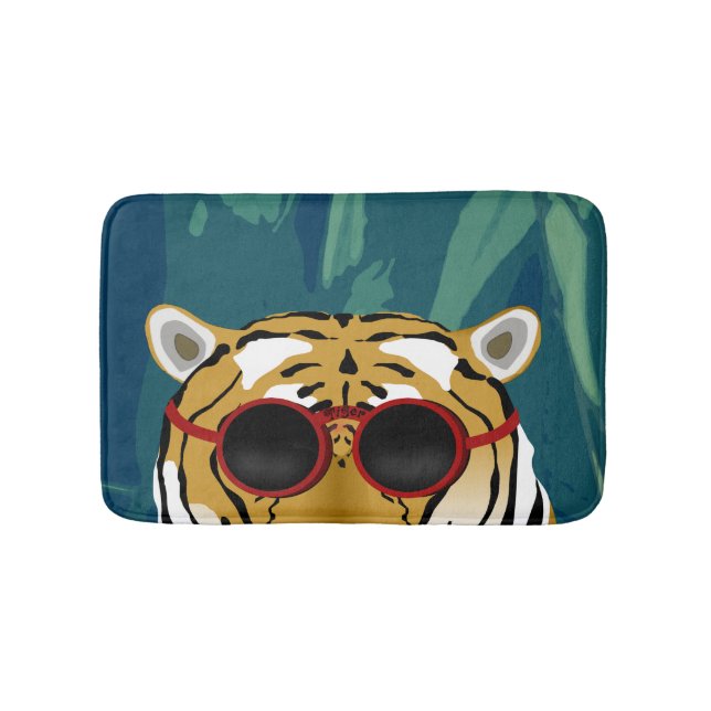 Cool Tiger Bathmat Badematte (Vorderseite)