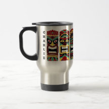 Cool Tiki Totems individuelle Name Tasse