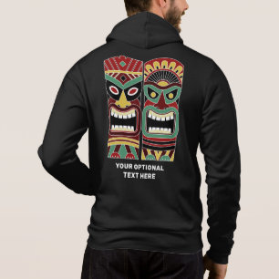 Cool Tiki Totems individuelle Name & Text Hoodie