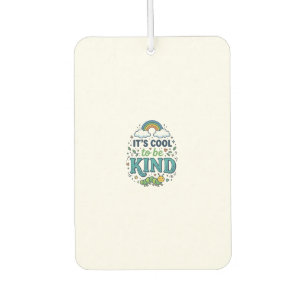 Cool To Be Kind Regenbogen Raupe Shirt Design_1 Autolufterfrischer