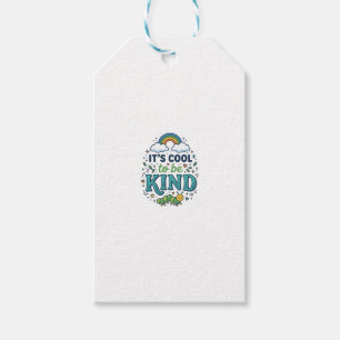 Cool To Be Kind Regenbogen-Raupe-Shirt-Design_1 Geschenkanhänger