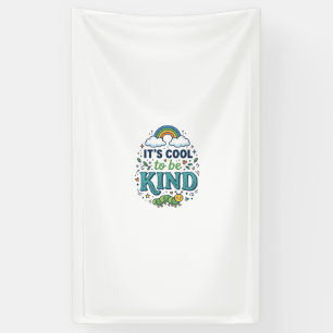 Cool To Be Kind Regenbogen-Raupen-Shirt-Design_1 Banner