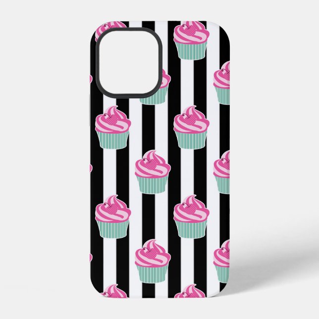 Cool Trendy Bleck und Withe iPhone Hülle (Rückseite)