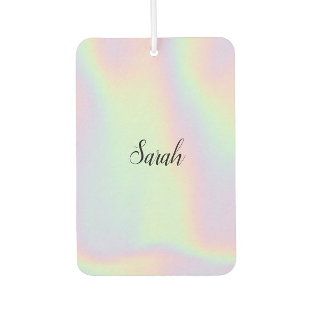 Cool Trendy holografisch Autolufterfrischer (Vorderseite)